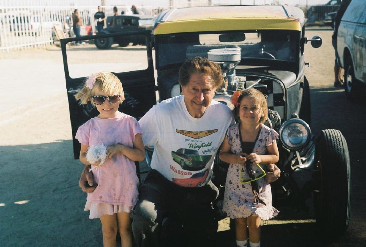 ol skool images - Alex & Becca W/ Gene Winfield