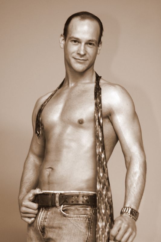 Jason Sarrazin - B & W Muscle Tie
