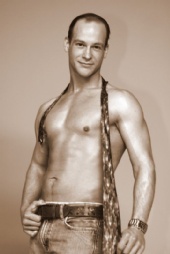 Jason Sarrazin - B & W Muscle Tie