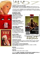 Sabrina Starr - Dystopia Magazine , May 2007 issue advertisement