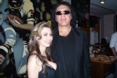 Tawny Amber Young - Gene and I. Shooting for his show Family Jewels!