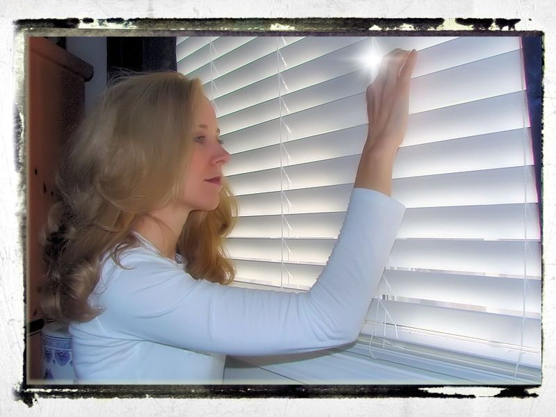Sabrina Poulter - Peaking out