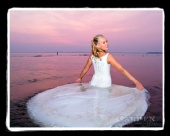 Mandie - Why not wear a wedding dress in a lake?