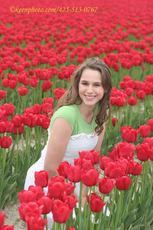 Molly - Molly in the Tulips