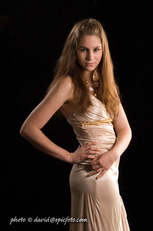 Molly - Gold Dress