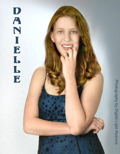 Danielle - Blue Dress for Prom