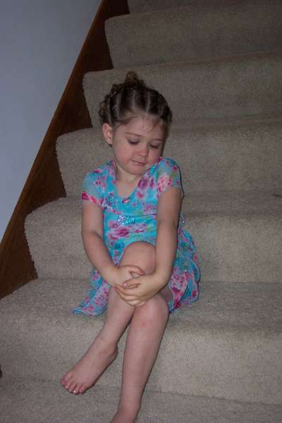 kayla - Sitting like a ladie