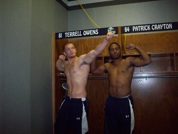 ben - In Dallas Cowboys Locker Room