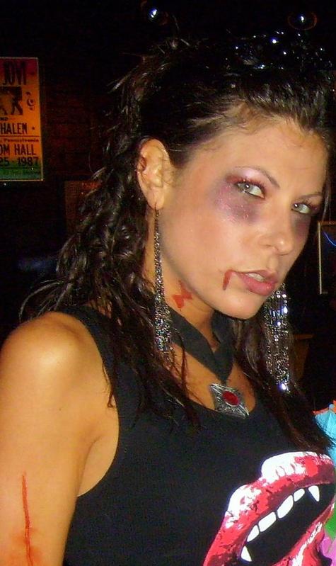 Julie Laughter - Halloween event as a ampire princess