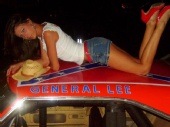 Julie Laughter - as Daisy for a Dukes Event