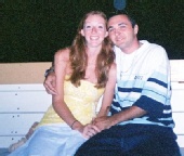 Paul Jackson - Me and girlfriend on boat