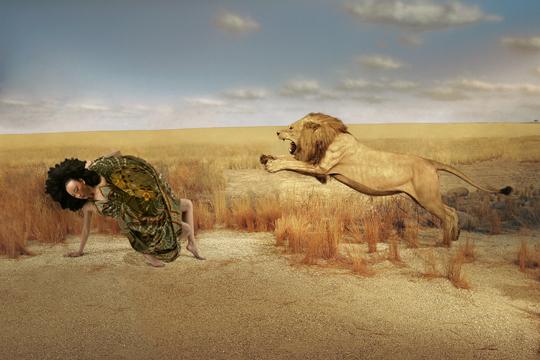 Min - MKE Magazine Fall Editorial Fashion Spread "Elegance Untamed"