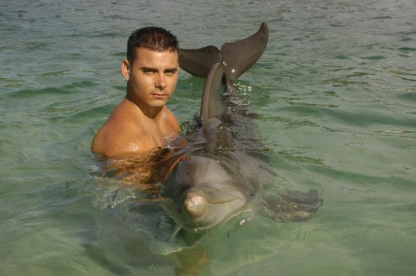 Sean - Sean Holding Flipper
