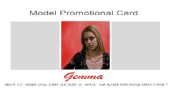 Gem - Promotional Model Cards  © 2005
