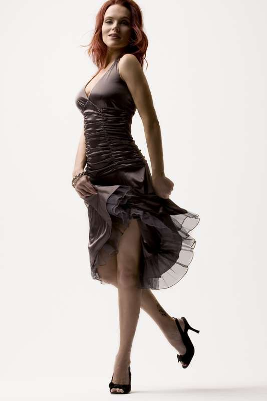 Crystal Eden - zed card dress shot