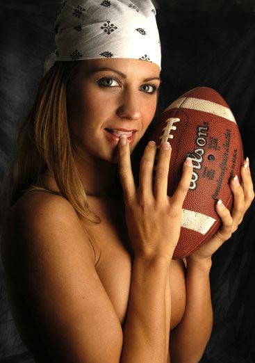 Kristin Malinsky - With Football