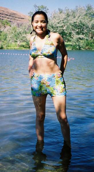 Cyndy - at the lake