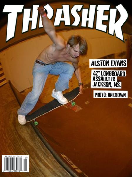 Alston Alston - For Thrasher Magazine