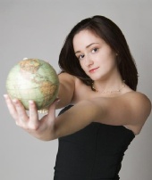 Kathryn - She's got the whole world in her hands