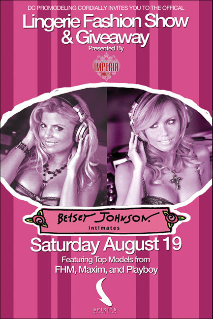 Crystal Hayson - Betsy Johnson Fashion Show @ Spirits