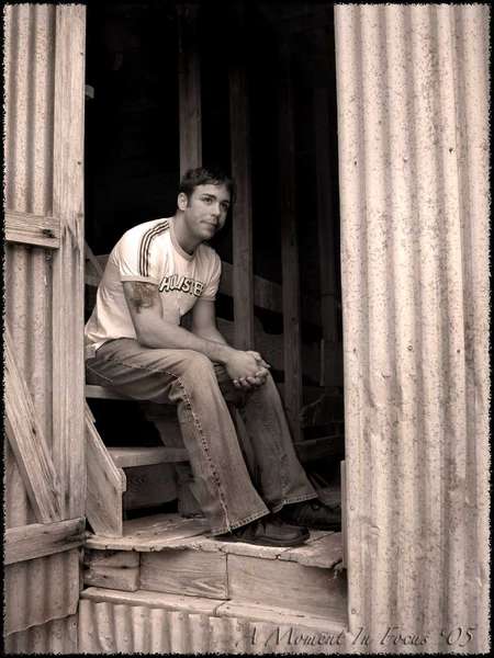 JR - Sittin on the stairs