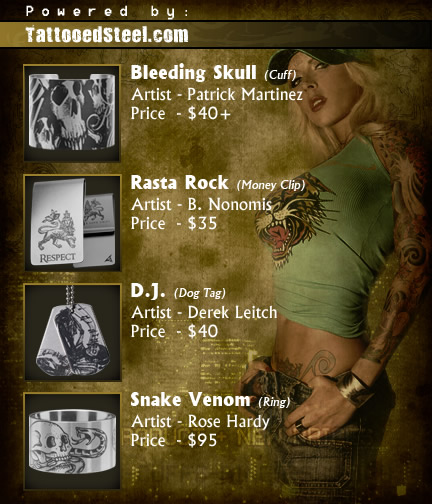 Trisha Lurie - TATTOOED STEEL