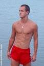 mark johnson - The Baywatch look