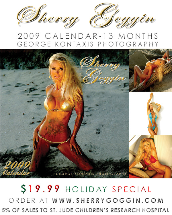 Sherry Goggin - Sherry Goggin 2009 Calendar Ad
