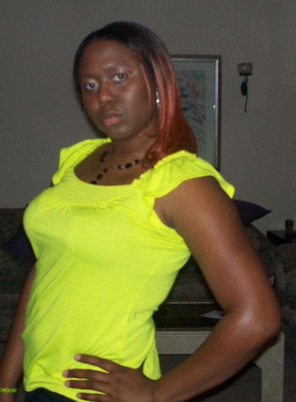 Vanessa - Yellow Shirt....Red Hair
