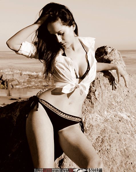 vanessamit - B/W in Malibu