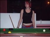 Lolly - Me playing pool