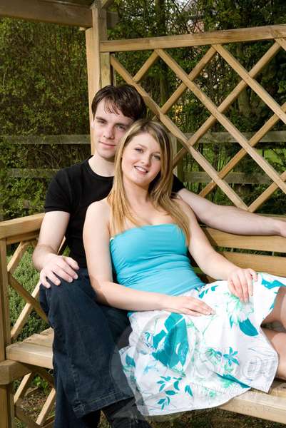 as above - Leanne & I in the shade