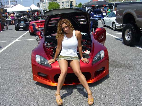 Cheryl Dietrich - Car Show Pose