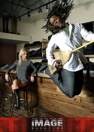 J Walker - Blues Jean Bar Ad / Image Magazine