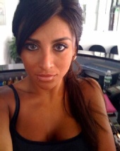email xblazznbellax at aol.com - Hair Pulled Back