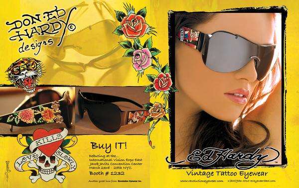 Gemma Massey - Ed Hardy Eyewear