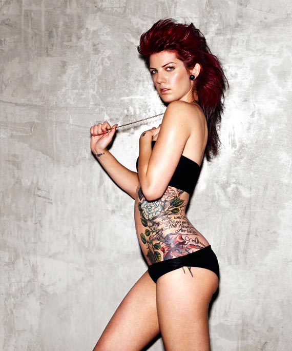 Scarlett 'Dancer - INKED magazine full page 