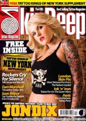 Jessie DeVille - Skin Deep Magazine Cover