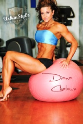 Diana Chaloux - Diana Chaloux Pro Fitness Model 