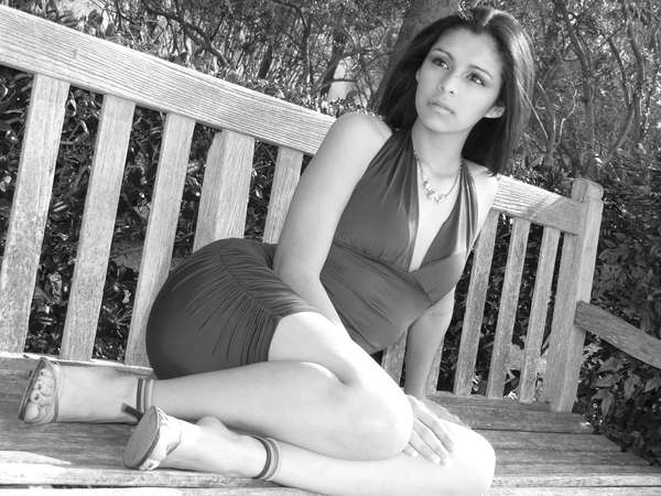 Nataly - Resting on the bench