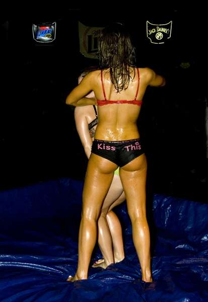 Kattie Lynn - KQRS Oil Wrestling