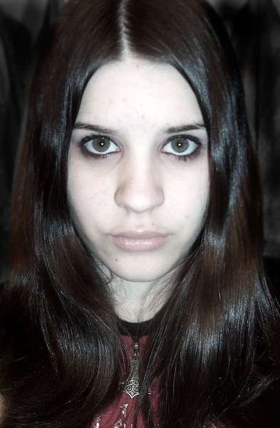 Katie Runnells - Typical MySpace picture.