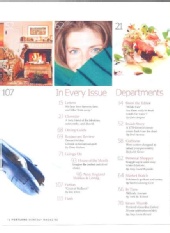 Teal - Portland Magazine contents
