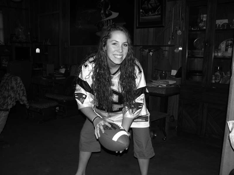 Alexandra Herren - Football jersey fun