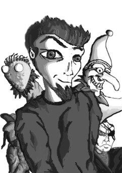 Drew Nowlin - Drew Charicature