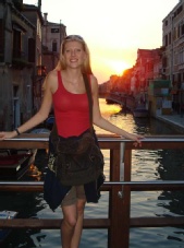 Robin - Me in Venice! 