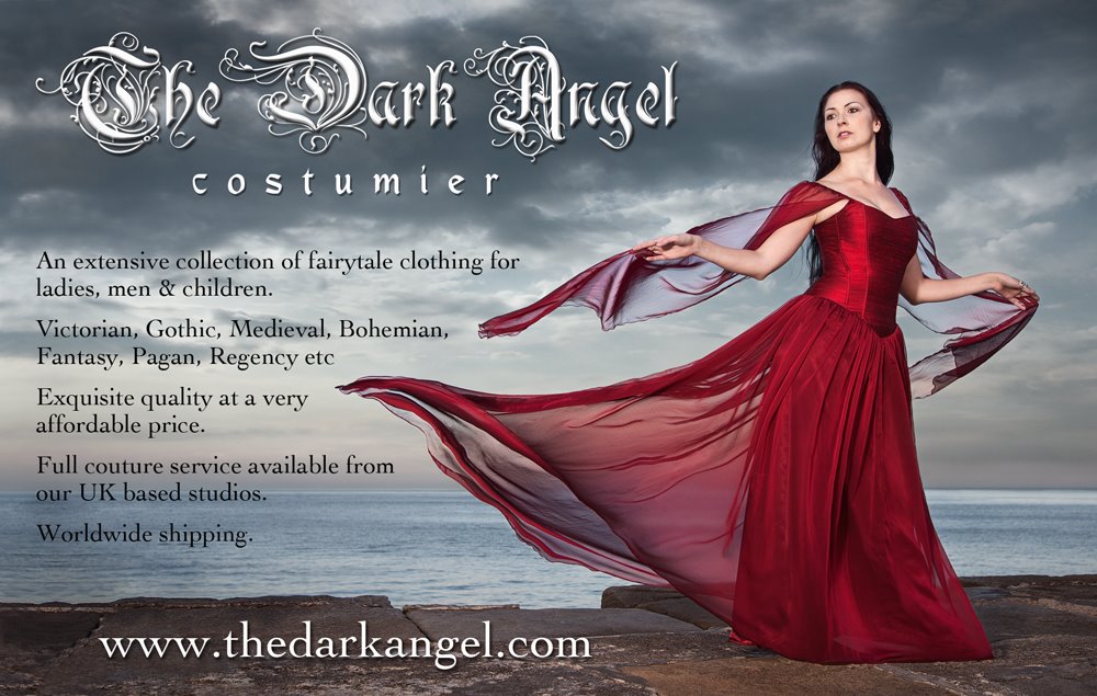 Druidess Of Midian - The Dark Angel ~ Published Advert