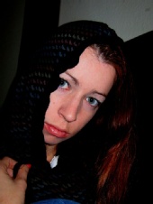 Adrienne Kriedt - penetrating stare