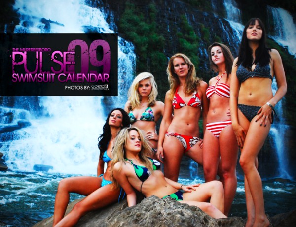 Lindsey Phillips - Cover for 2009 Boro Pulse Swimsuit Calendar
