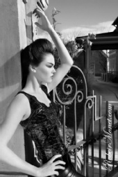 Ally - black and white